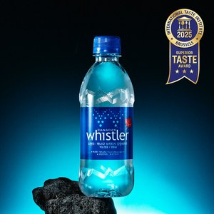 [신제품] 캐나다 프리미엄 빙하수 휘슬러생수, 350ml, 24개