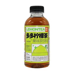 천미방 중국식품 DUODUO 레몬차 레몬티 라임맛 과일맛음료수, 1개, 1개입, 500ml