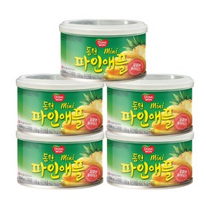 데일즈기획 동원 파인애플 통조림 미니, 234g, 5개