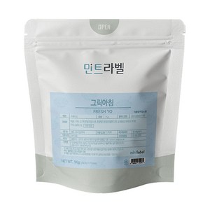 민트라벨 그릭아침 파우더 1kg 요거트, 1개입, 1개