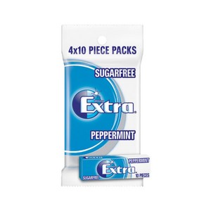 Wigley's 엑스트라 페퍼민트 츄잉껌 14gx4개입 Exta Peppemint Chewing Gum, 56g, 1개