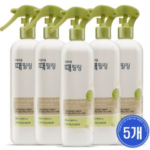 더페이스샵 보들보들 때필링 바디스크럽, 500ml, 5개