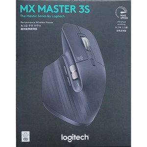 로지텍 MX MASTER 3S 무선 마우스, 그래파이트, MR0096