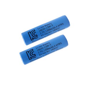 (포워드테크)1+1//18650배터리//1200mAh//보호회로//건전지//충전지//후레쉬//랜턴//리튬이온//kc인증, 1200mAh 1+1, 2개