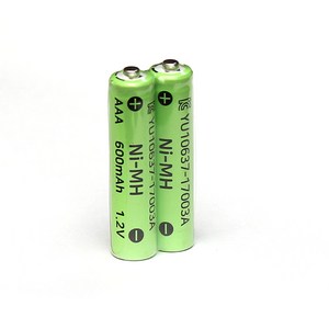 태양광 충전지 건전지 Li-MH 600mAh AAA 2개, 1개입