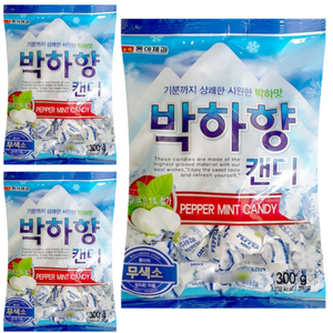 동아제과 박하향캔디, 300g, 3개