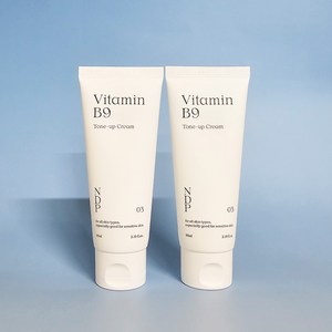 내추럴더마프로젝트 비타민 B9 톤업 미백 크림, 내츄럴, 65ml, 2개