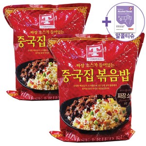 티스탠다드 중국집 볶음밥 350G X 5입 X 2봉 [아이스박스] + 더메이런알콜티슈, 10개