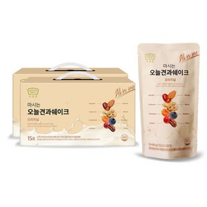 마시는 오늘 견과 쉐이크 아름뜰, 15개, 180ml