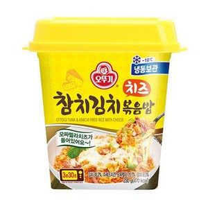 오뚜기 맛있는_참치 김치 치즈 볶음밥 (용기) 냉동 230G, 16개