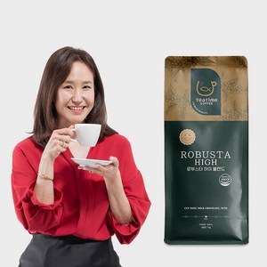원두커피 로부스타 하이 블렌드 1kg 고소하고 맛있는 원두 홀빈 베트남 에티오피아 커피머신 추천원두, 홀빈(분쇄안함), 홀빈(분쇄안함), 1개