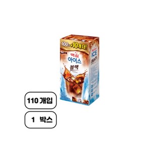 맥심 아이스 블랙 커피믹스, 5.9g, 110개입, 1개