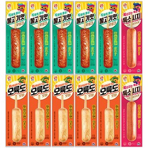 [현대프리마켓] 사조오양 오륙도맛바 5개+불고기맛 후랑크 5개+톡소시지 2개 총 12개입, 5개