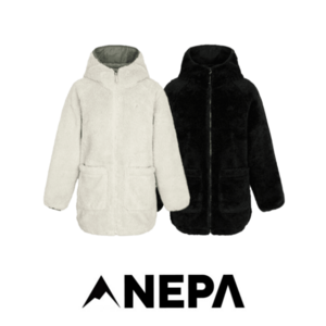 [백화점 매장판] 네파 NEPA 여성 에코 후리스 자켓 점퍼 봄 가을 간절기 겨울 동절기 뽀글이 롱 플리스 점퍼