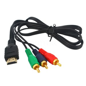 hdmi ca케이블 변환 젠더 컨버터TV연결 컴포지트 1m