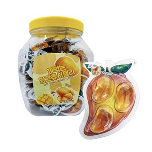 까먹는 망고쥬시젤리(660g) x 1통, 60개, 11g