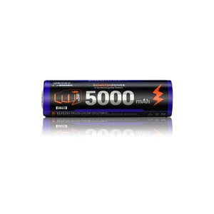 몬스터파워 21700 5000mAh 충전식 리튬이온 배터리 3.7V 보호회로 고방전 건전지, 1EA, 1개, 1개입