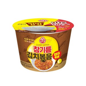 오뚜기 컵밥 참기름 김치볶음밥, 259g, 3개