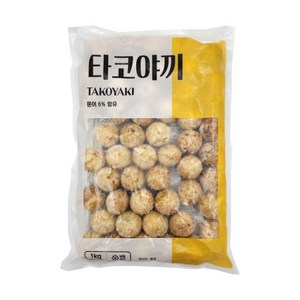 농우 타코야끼 (냉동) 1KG, 1개