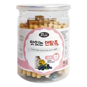 피어 강아지 맛있는 덴탈껌, 혼합맛(블루베리/유산균/오메가3), 250g, 1개