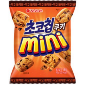 오리온 초코칩쿠키 미니, 45g, 24개