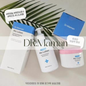 닥터마망 아토 크림100 &로션200 세트 / 신생아 유아 초등 성인 펜테놀 로션, 300ml