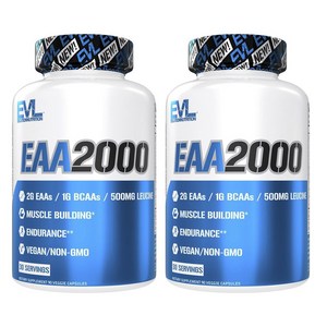 EVLUTIONNUTRITION EAA 2000 베지캡슐, 90정, 2개