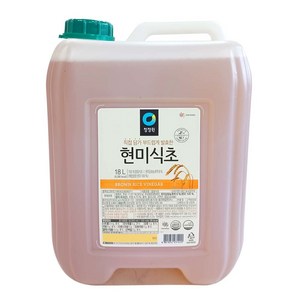 청정원 현미식초, 18L, 1개