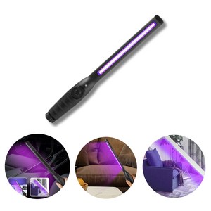 uv 레진 아트 재료 공예조색제 용액1200mah 40 LEDs UV 살균기 램프 가정용 토치 라이트 휴대용 소독 작은, 01 40LED, 1개