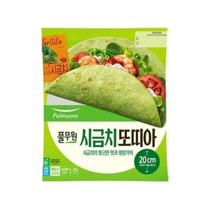 풀무원 시금치 또띠아 8인치 225g (5입), 상세설명참조, 1개
