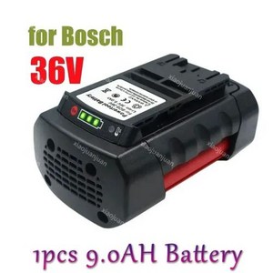 보쉬배터리 호환 용 리튬 이온 배터리 36V 8000mAh BAT4030 BAT4040 BAT4050 BTA4060, 36V 9.0AH Battery, 1) 36V 9.0AH 배터리, 1개