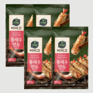 통통한 통새우만두 200g x4, 4개