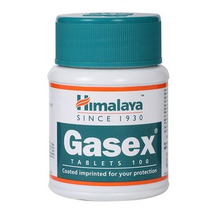 Himalaya Gasex 100 Tablets, 1개