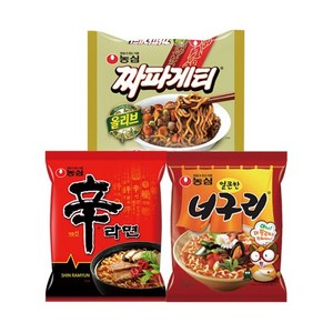 농심 신라면 5입 + 너구리 5입 + 짜파게티 5입, 1개