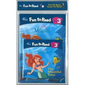 Disney Fun to Read Set 3-15 : The Beautiful Voice : 디즈니 펀투리드 :디즈니 인어공주 Little Memaid, TWOPONDS(투판즈)