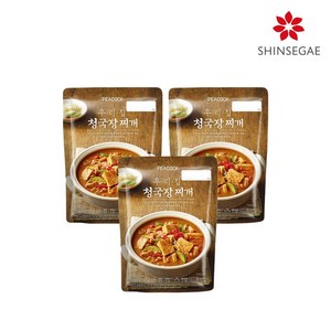 피코크 우리집 청국장찌개 500g x 3팩, 3개