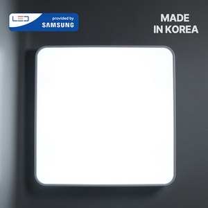 리브나우 LED 방등 안방등 조명 거실등 led등 전등 교제60W 삼성칩 플리커프리 BSCH, 주광색