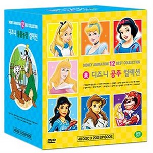 (DVD) 디즈니 BEST 200 에피소드 컬렉션 (48DISC 200EPISODE)