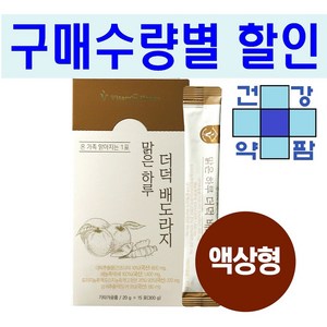 비타민하우스 맑은하루 더덕 배도라지 스틱 20g 15포, 1개, 300g