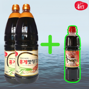 홍일 홍게 맛장진국 1.8L 2EA + 간장 900ml 장민호 홍게간장 만능진국 육수용 간장 오뎅탕 편스토랑 이상엽 진서연 남보라 W.A.T.B, 2세트