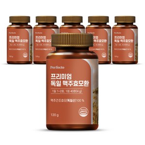 퍼펙토 프리미엄 독일 맥주효모환, 120g, 6개