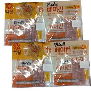 코스트코 백설 햄스빌베이컨 아이스포장무료, 205g, 8개입