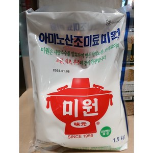 [코스트코]미원 아미노산 미원 1.5kg, 4개