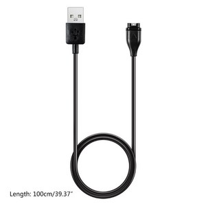 Gamin Foeunne 935 USB 충전 액세서리 USB 충전 크래들 케이블에 적합합니다., 검은색, 1개