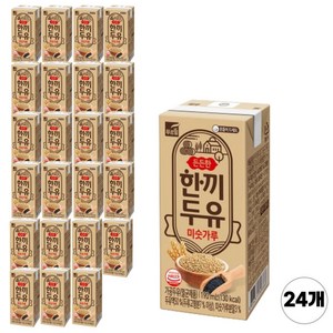 푸르밀 한끼두유 미숫가루, 190ml, 24개