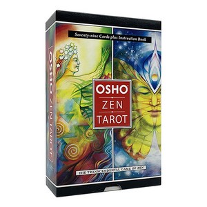 [인터타로] 오쇼젠 타로카드 영문북셋 Osho Zen Tarot [한글해설서+주머니증정] 직수입정품, 1개