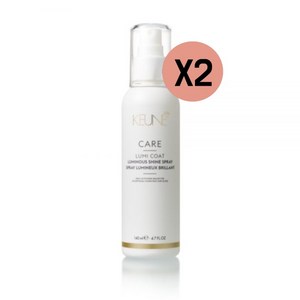 KEUNE 컨 케어 루미코트 루미너스 샤인 헤어 스프레이 140ml 2개