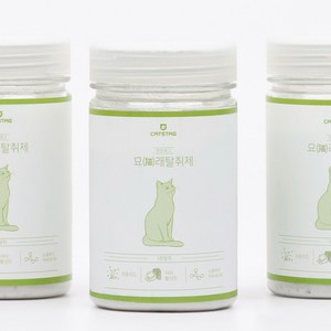 캣츠태그 묘래 탈취제 3중탈취 고양이 모래 파우더형, 300g, 1개