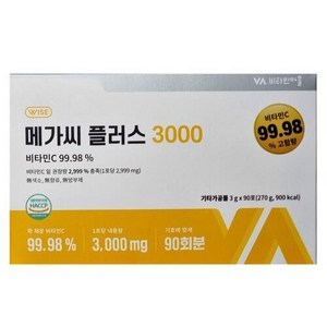 비타민마을 메가씨 플러스 3000 3g x 90포, 270g, 1개