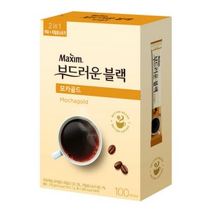 맥심 모카골드 부드러운 블랙 커피믹스, 2.7g, 100개입, 2개